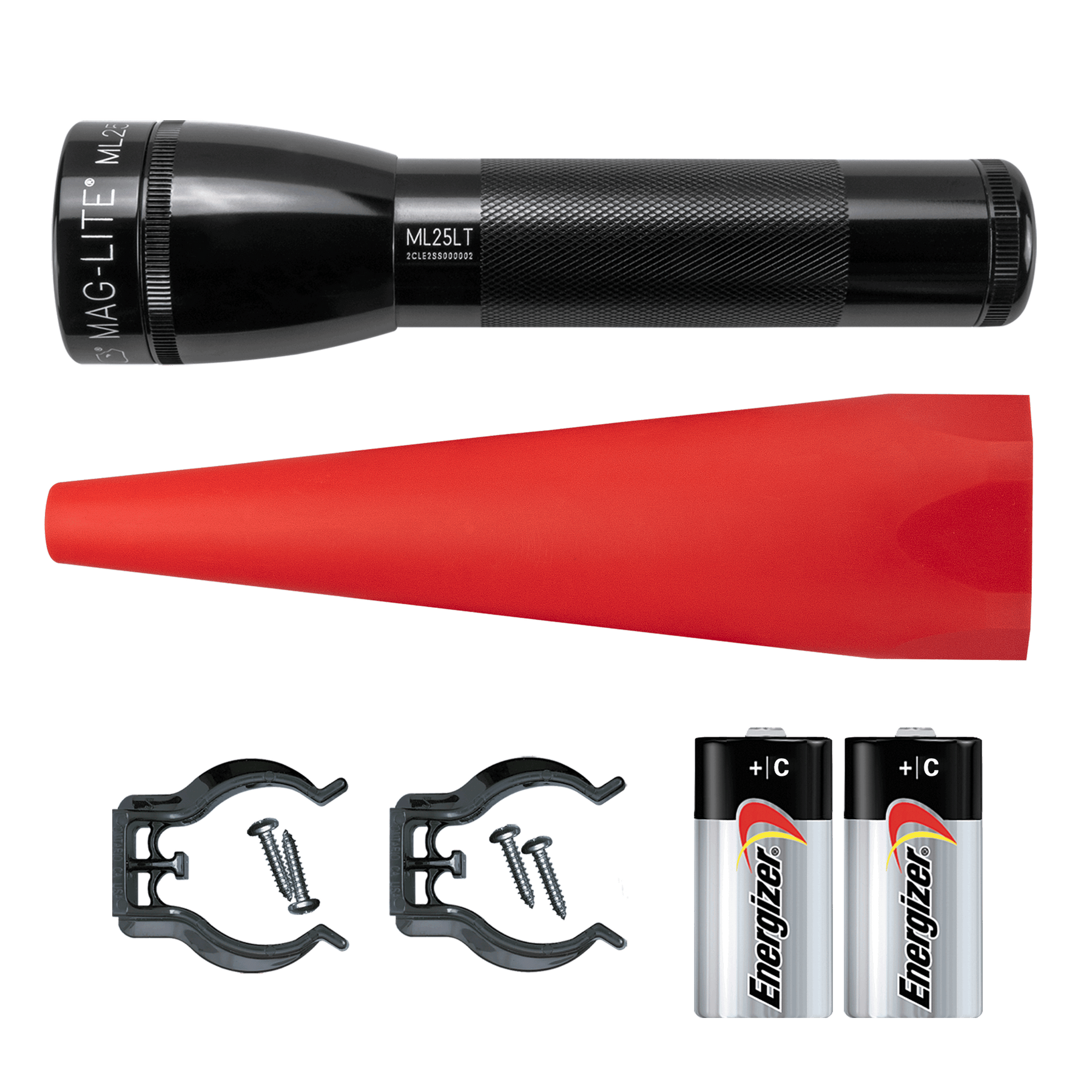 MAGLITE ML25L LED FLASHLIGHT - SAFETY PACK