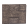 Heritage Bi-Fold Wallet - Brown Leather, Compact & Durable